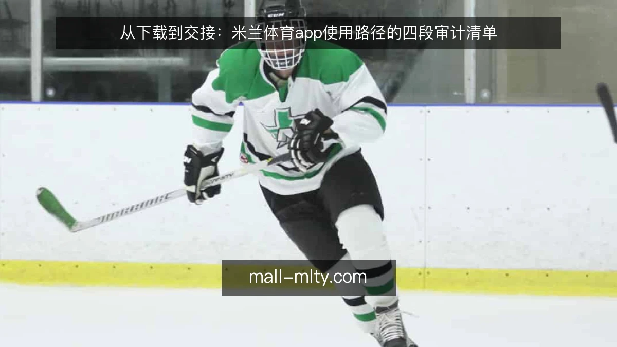 从下载到交接：米兰体育app使用路径的四段审计清单